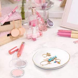 ของขวัญของกระจุกกระจิกสำหรับจัดเก็บของสำหรับงานแต่งงานถาดใส่จานแหวนเซรามิกใส่อาหารโลโก้ได้ตามต้องการ - Product Image 6