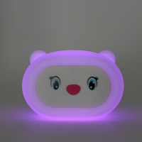 Speaker Robot Mainan Bayi Portabel dengan Lampu LED RGB, Baterai 1200mAh, Kabinet Kayu, Dapat Digunakan di Dalam dan Luar Ruangan, Buatan Guangzhou