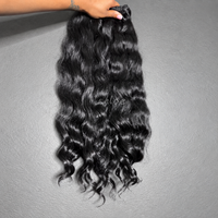 Extensions de cheveux bouclés naturels noirs 100% humains, lots de cheveux bruts bouclés birmans