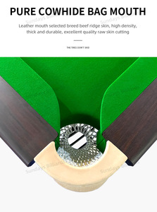 <span class=keywords><strong>Table</strong></span> de <span class=keywords><strong>billard</strong></span> à 3 coussins en bois ou en acier, <span class=keywords><strong>table</strong></span> de <span class=keywords><strong>billard</strong></span> transformable en <span class=keywords><strong>table</strong></span> à <span class=keywords><strong>manger</strong></span>, <span class=keywords><strong>table</strong></span> de <span class=keywords><strong>billard</strong></span> de 9 pieds avec coussins en bois - Product Image 3