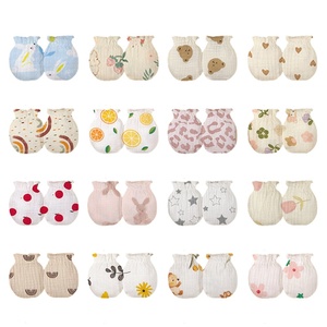 Guantes de Algodón para Bebés de 0 a 6 Meses, Antiarañazos, Elásticos y Cálidos, para Todas las Estaciones - Product Image 3