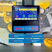 Sistem Penimbangan Onboard Akurasi Tinggi untuk Wheel Loader dengan Printer Thermal Alarm Beban Berlebih CE Cocok untuk SANY XCMG Komatsu Caterpillar