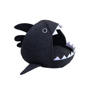 Panier pour chat Shark Cat, couleur personnalisable, RPET, pliable, amovible, lavable, nid pour chat, tissu détachable, fournitures pour animaux de compagnie pour tous les sacs sculptés - Product Image 3