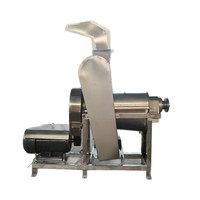 Extracteur de jus commercial haute performance pour fruits, séparateur de pulpe de raisin, presse-tomates verticale