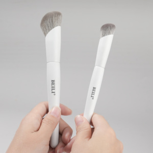 Juego <span class=keywords><strong>de</strong></span> Brochas <span class=keywords><strong>de</strong></span> <span class=keywords><strong>Maquillaje</strong></span> Profesional <span class=keywords><strong>de</strong></span> 12 Piezas con Mango <span class=keywords><strong>de</strong></span> Madera y Pelo Sintético, Color Personalizado, Marca Privada, Paquete Personalizado - Product Image 5