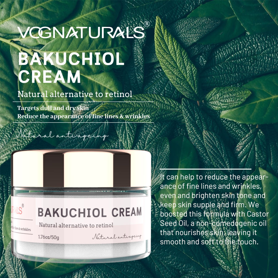 Private Label Moisturizing Bakuchiol Serum Set Skin Care,Exfoliating Glow Facial Natural Bakuchiol Oil Organic Skin Care Sets