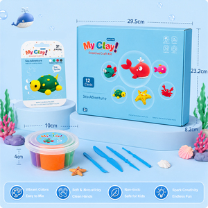 New Style OEM Educational <b>Toys</b> China Soft Clay Manufacturer Clay Super Light Clay - Product Image 2