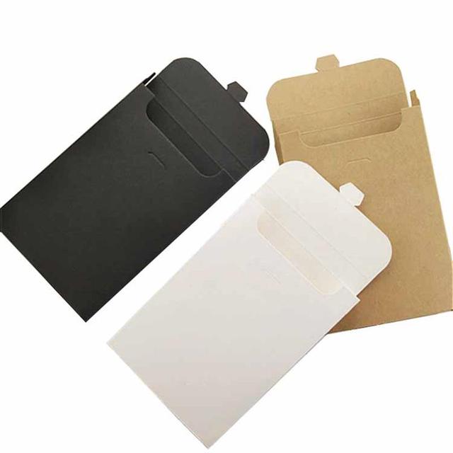 Eco Friendly Recycled Materials Art Paper Cardboard Envelope Packaging Gift Boxes Matt Lamination Embossing for Screen Protector