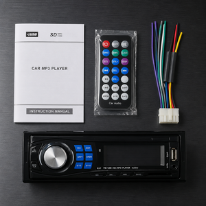 Reproductor <span class=keywords><strong>MP3</strong></span> para Auto 1 Din, Estéreo con Radio FM 5.0, Doble USB, AUX, Ranura TF Oculta Bajo el Control, Salida de Audio APE 4x25W, Precio de Fábrica - VOLOX - Product Image 4