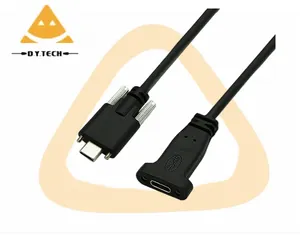 high speed Type-c extension cable male to female usb 3.1 pure copper fixed industrial camera data cable extension adapter cable
