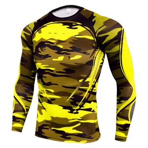 Premium Men Rash guard <b>Custom</b> <b>Design</b> <b>Compression</b> <b>Shirts</b> for Fitness and Martial Arts High Quality Men’s <b>Compression</b> Rash Guards - Product Image 2