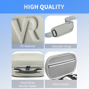 Système de transport universel pour jeux <span class=keywords><strong>VR</strong></span> - Étui de protection multifonctionnel en PU compatible avec Pico 4 Meta pour 3S/<span class=keywords><strong>3</strong></span>/2 - Product Image 3