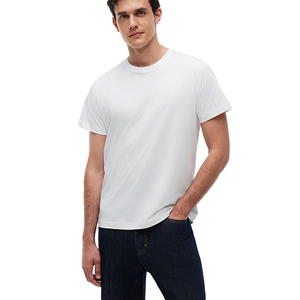 T-Shirt Elasticizzata da Uomo, 95% Cotone 5% Elastan, Vestibilità Slim Classica, Collo Tondo, Qualità Premium per Stampa - Product Image 1