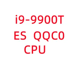 Free shipping Core i9-9900T Processor ES/QS CPU i9 9900T QQC0 6core 16thread 1.7GHz~3.2GHz 16MB 14nm 35W FCLGA1151