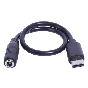DC 3,5x1,35mm Buchse auf Typ-C Stecker Hochgeschwindigkeits-3A bis zu 15W PVC-Ladekabel 20cm für Mobiltelefon & Kamera - Product Image 6