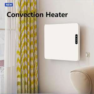 <b>Lightweight</b> <b>Iron</b> Electric Convective Heater Wall-Mounted Panel Portable Freestanding Remote Control Household Energy Saving - Product Image 3
