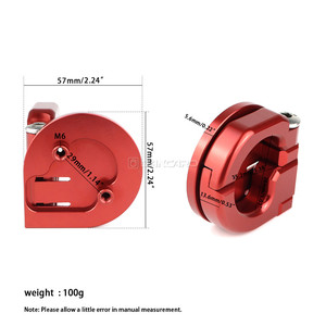 DANCARO gancio per bagaglio da moto in alluminio CNC <span class=keywords><strong>casco</strong></span> porta ganci per <span class=keywords><strong>VESPA</strong></span> GTS300 GTS GTV LT accessori - Product Image 3