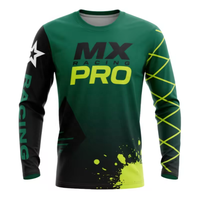 Personnalisation en usine : Maillot de BMX, Maillot de course personnalisé, Vêtements de moto, T-shirt de course, Maillot de moto à manches longues, Maillot MX