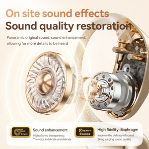 Écouteurs sportifs ouverts étanches avec crochets d'oreille, basses puissantes, appels clairs, réduction du bruit, connexion stable, écouteurs sans fil - Product Image 6