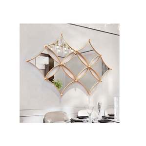 กระจกติดผนังโลหะสำหรับตกแต่งใหม่เฟอร์นิเจอร์ห้องนั่งเล่นปรับแต่งได้ตามต้องการจัดส่งฟรีทั่วโลกสุดพิเศษ2025 - Product Image 1