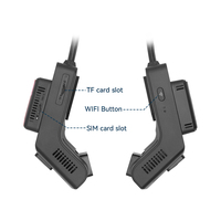 AI 4G kamera dasbor depan & dalam, kamera ganda 1080P 120 WIFI DMS ADAS pelacak GPS perekam Video