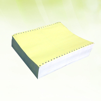 NCR-papel continuo para documentos de oficina e impresora de facturas, 2 capas