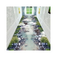 2025 Festival de noël conceptions personnalisées anti-dérapant tufté Style moderne maison revêtement de sol tapis lavable couloir coureur tapis