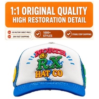 Gorras Originales de 5 Paneles Personalizadas con Bordado de Gamuza para Fabricantes de Sombreros, Modelo Chrome Barbas G5 Ajustables con Cierre a Presión Zander