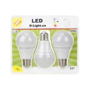 Ampoule Globe A60/A19 <span class=keywords><strong>E27</strong></span> 3W/5W/7W/9W/12W 220V/230V en Aluminium et Plastique <span class=keywords><strong>6500K</strong></span> SMD pour Usage Résidentiel Bases B22/E12/E26 PC - Product Image 3