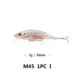 ZHUORUN vente en gros 50mm 5g 15 couleurs Isca appâts artificiels <span class=keywords><strong>truite</strong></span> d'eau douce salée naufrage lent leurres de pêche au méné dur - Product Image 5