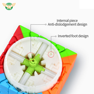 <span class=keywords><strong>Cubo</strong></span> Mágico de Plástico ABS, Rompecabezas Educativo para Niños, <span class=keywords><strong>Cubo</strong></span> de Solución - Product Image 3
