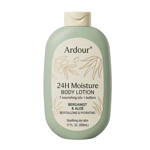 Lotion corporelle hydratante à absorption rapide, prix d'usine ODM, beurre de cacao pur, pour tous types de peaux, lotion corporelle adoucissante, crème corporelle - Product Image 4