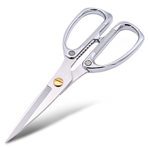 Stainless Steel Household Scissors All Steel Straight Head For Home Use - Product Image 1