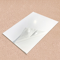 Etiquetas de inyección de tinta autoadhesivas para impresora, papel de impresión de vinilo transparente, transparente e impermeable, a4