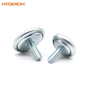 Pieds réglables tout acier Hyderon, pieds de meubles industriels robustes, pieds de nivellement pour machines - Product Image 2