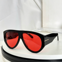 Nouvelles lunettes de soleil aviateur à double pont, monture carrée intégrale, dégradé doré, grande monture, style tendance européen et américain, protection UV400