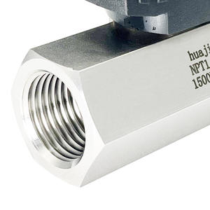 Nouveau produit personnalisation vanne à boisseau sphérique hexagonale femelle gaz manuel haute pression 1 pouce OEM - Product Image 2