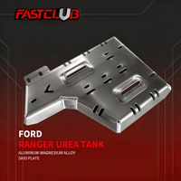 Plaque de protection en alliage d'aluminium 8/5 mm pour réservoir d'urée FASTCLUB FORD Ranger 2019- Aluminium naturel Installation par position de trou d'origine