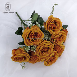 Bouquet de roses artificielles en soie de luxe de haute qualité, style moderne et durable, vente en gros DKB Factory pour la Fête des Mères - Product Image 4