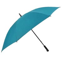 Parapluie de golf manuel à ouverture complète, cadre en fibre de verre, coupe-vent, tissu pongé 190T, poignée en EVA imperméable, pour usage quotidien