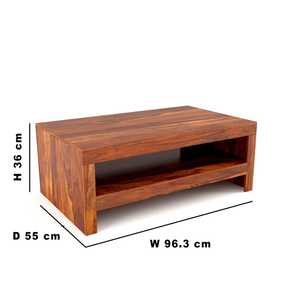 Table basse moderne élégante pour le salon Mobilier de maison haut de gamme avec un design élégant pour les intérieurs contemporains Bois et acier - Product Image 6