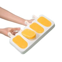 Moule à glace Menglong de qualité alimentaire, en silicone spécial, pour glaces maison, capacité de 100 bâtonnets, inodore