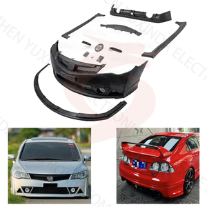 Nuevo Kit de Carrocería para Automóvil Compatible con los Modelos FD2 TR RR 2006-2011, Parachoques Delantero/Trasero, Faldones Laterales, Alerón con Gancho de Remolque - Product Image 6