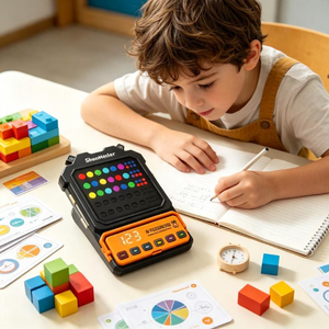 Casse-codes électronique portable intelligent haut de gamme, jeu de logique, casse-tête, jouet éducatif STEM pour enfants et adultes, cadeau éducatif - Product Image 6