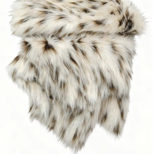 <span class=keywords><strong>Tissu</strong></span> Jacquard à Motif Pois en Fausse Fourrure de <span class=keywords><strong>Renard</strong></span> 100% Polyester Tricoté pour une Décoration Intérieure Vibrante, la Tapisserie Automobile et l'Usage Vestimentaire - Product Image 1