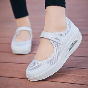 Sinodiving confortable coussin d'air femmes <span class=keywords><strong>chaussure</strong></span> <span class=keywords><strong>de</strong></span> sport maille tissu vamp léger respirant baskets pour <span class=keywords><strong>femme</strong></span> travail infirmière chaussures - Product Image 6