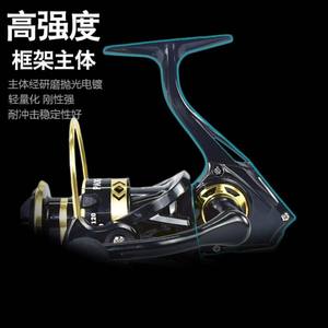 รอกตกปลาโลหะ Ztc279 ขนาด 120 โครงสร้างแข็งแรงสูงสำหรับการตกปลาชายทะเล - Product Image 1