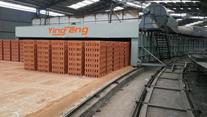 Quay Quay Di Chuyển Quay Vòng Tròn Tròn Burner Clay <span class=keywords><strong>Brick</strong></span> Tunnel Lò - Product Image 2