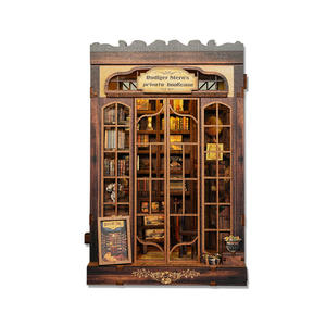 3d מותאם אישית פאזל תא דייי 3d להרכיב בלוקים בניין עם ספר דוכן מיקרוomodel קישוטי 1:3 - Product Image 4