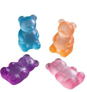 EPT Série de jouets squishy Taba pour enfants, en forme de boule ours cœur colorée, avec visage amusant et paillettes, anti-stress, idéal pour les fêtes, vente en gros - Product Image 5